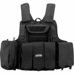Barska Loaded Gear VX-300 Tactical Vest BI12256 - Black -Containers & Organizers Sales Store MWB BI12256