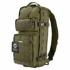 Barska Loaded Gear GX-300 Tactical Sling Backpack BI12326 21-1/2" x 13" x 2-1/2" OD Green 15 Barska Loaded Gear GX-300 Tactical Sling Backpack BI12326 21-1/2" x 13" x 2-1/2" OD Green -Containers & Organizers Sales Store MWB BI12326