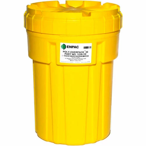 ENPAC® 1230-YE 30 Gallon Poly-Overpack 1 ENPAC® 1230-YE 30 Gallon Poly-Overpack
