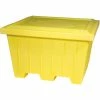 Enpac 1525-YE X-Large Outdoor Storage Tote, 47-1/4"L x 51-1/2"W x 33"H, Yellow
