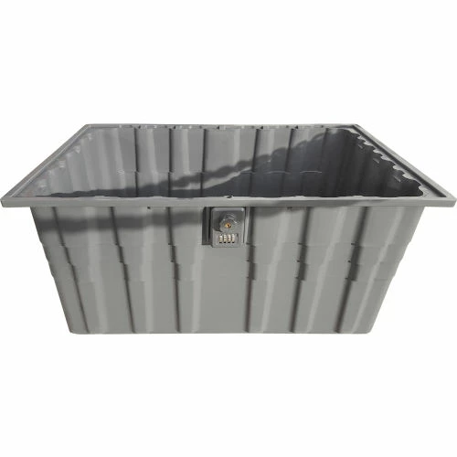 Cortech USA 8568M Master Box Inmate Property Storage - 3 Cu. Ft. 28-1/4"L x 18"W x 12-1/2"H - Gray 1 Cortech USA 8568M Master Box Inmate Property Storage - 3 Cu. Ft. 28-1/4"L x 18"W x 12-1/2"H - Gray
