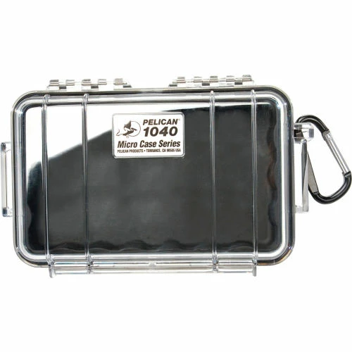 Pelican 1040 Watertight Micro Case With Liner 7-1/2" x 5-1/16" x 2-1/8", Black 11 Pelican 1040 Watertight Micro Case With Liner 7-1/2" x 5-1/16" x 2-1/8", Black - Image 11
