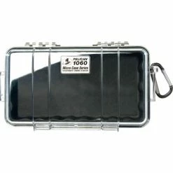 Pelican 1060 Watertight Micro Case With Liner 9-3/8" x 5-9/16" x 2-5/8", Black -Containers & Organizers Sales Store PID 1060 025 110