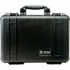 Pelican 1500 Watertight Medium Case With Foam 16-3/4" x 11-3/16" x 6-1/8", Black