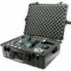 Pelican 1600 Watertight Large Case With Foam 24-3/8" x 19-3/8" x 8-13/16", Black
