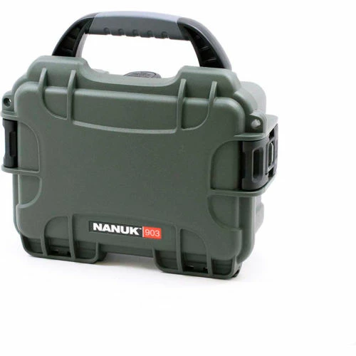 Nanuk 903-0006 903 Case, 9.1"L x 6.8"W x 3.8"H, Olive 1 Nanuk 903-0006 903 Case, 9.1"L x 6.8"W x 3.8"H, Olive
