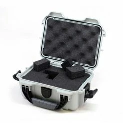 Nanuk 903-1005 903 Case w/Foam, 9.1"L x 6.8"W x 3.8"H, Silver -Containers & Organizers Sales Store PL1 903 1005
