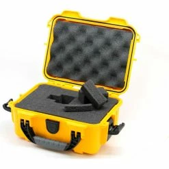 Nanuk 904-1004 904 Case w/Foam, 10.2"L x 7.9"W x 4.5"H, Yellow -Containers & Organizers Sales Store PL1 904 1004