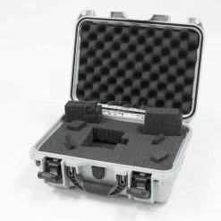 Nanuk 915 Case w/Foam, 15-3/8"L x 12-1/8"W x 6-13/16"H, Silver