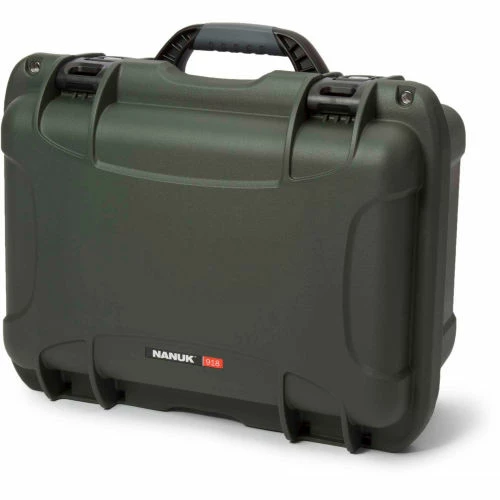 Nanuk 918 Series Airtight Watertight Case 918-0006 - 16-7/8"L x 12-7/8"W x 9-5/16"H - Olive 1 Nanuk 918 Series Airtight Watertight Case 918-0006 - 16-7/8"L x 12-7/8"W x 9-5/16"H - Olive