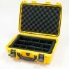 Nanuk 920 Case w/Padded Divider, 16-11/16"L x 13-3/8"W x 6-13/16"H, Yellow