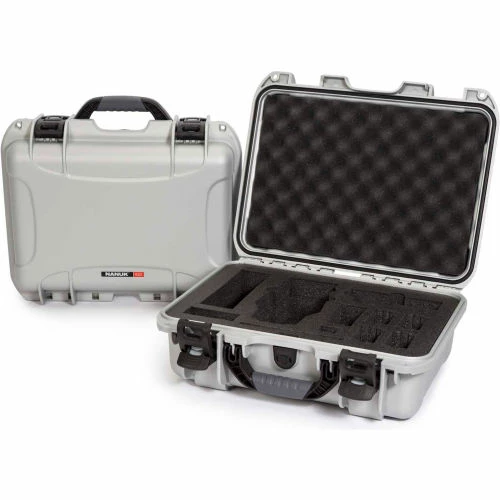 Nanuk 920 Waterproof DJI MAVIC Hard Case 920-MAV5 w/ Foam 16-11/16"L x 13-3/8"W x 6-13/16"H Silver 2 Nanuk 920 Waterproof DJI MAVIC Hard Case 920-MAV5 w/ Foam 16-11/16"L x 13-3/8"W x 6-13/16"H Silver - Image 2