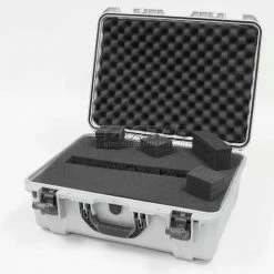 Nanuk 940 Case w/Foam, 21-11/16"L x 16-7/8"W x 8-1/2"H, Silver