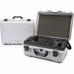 Nanuk 940 Series DJI Ronin M Case 940-RON5 with Foam Insert 21-11/16"L x 16-7/8"W x 8-1/2"H Silver -Containers & Organizers Sales Store PL1 940 RON5