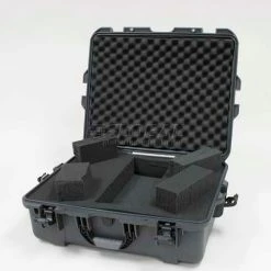 Nanuk 945 Case w/Foam, 25-1/8"L x 19-7/8"W x 8-13/16"H, Graphite