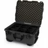 Nanuk 950-2007 950 Case w/Padded Divider, 22.8"L x 18.3"W x 11.7"H, Graphite