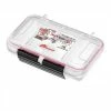 Plastica Panaro MAX001T Waterproof Tackle Box 4 Compartments - 6-7/8"L x 4-17/32"W x 1-27/32"H