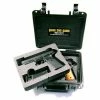 Quick Fire Cases Quick Fire Multifit™ Dual Pistol Case QF340BKL Watertight, 10-11/16"x9-3/4"x4-13/16" Black