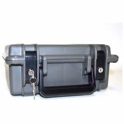 Quick Fire Cases Quick Fire Multifit™ Dual Pistol Case QF340GRL Watertight, 10-11/16"x9-3/4"x4-13/16" Gray