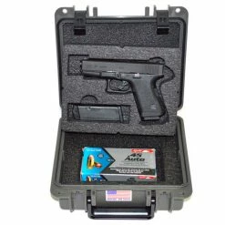 Quick Fire Cases Quick Fire Multifit™ Pistol Case QF345GR Watertight, 10-11/16"x9-3/4"x4-13/16" Gray