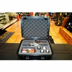 Quick Fire Cases Quick Fire Multifit™ Dual Revolver Case QF500BK Watertight, 15-5/16"x12-1/8"x6-11/16" Black
