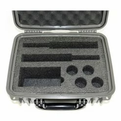 Quick Fire Cases Quick Fire Multifit™ Dual Revolver Case QF500GR Watertight, 15-5/16"x12-1/8"x6-11/16" Gray