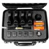 Quick Fire Cases Quick Fire Multifit™ Pistol Case QF540RBKL Watertight, 4 Gun Cap, 15"x12-1/8"x12-1/8" Black