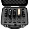 Quick Fire Cases Quick Fire Multifit™ Pistol Case QF540SBK Watertight, 5 Gun Cap, 15"x12-1/8"x12-1/8" Black