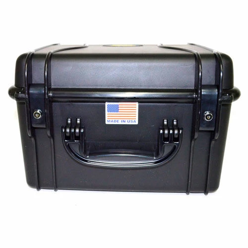 Quick Fire Cases Quick Fire Multifit™ Pistol Case QF540SBK Watertight, 5 Gun Cap, 15"x12-1/8"x12-1/8" Black 2 Quick Fire Cases Quick Fire Multifit™ Pistol Case QF540SBK Watertight, 5 Gun Cap, 15"x12-1/8"x12-1/8" Black - Image 2