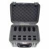 Quick Fire Cases Quick Fire Multifit™ Pistol Case QF540SGR Watertight, 5 Gun Cap, 15"x12-1/8"x12-1/8" Gray