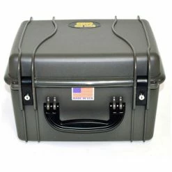 Quick Fire Cases Quick Fire Multifit™ Pistol Case QF540SGRL Watertight, 5 Gun Cap, 15"x12-1/8"x12-1/8" Gray