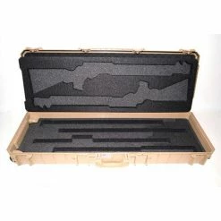Quick Fire Cases Quick Fire Multifit™ Dual Shotgun Case QF620TN Watertight, 46-5/8"x16-3/4"x6-7/8" Tan