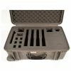 Quick Fire Cases Quick Fire Pistol Case QF920GR Watertight, 4 Pistol Capacity, 20-1/8"x16-1/8"x10-1/8" Gray