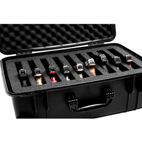 Quick Fire Cases Quick Fire Pistol Case QF920SBK Watertight, 9 Pistol Capacity, 20-1/8"x16-1/8"x10-1/8" Black 2 Quick Fire Cases Quick Fire Pistol Case QF920SBK Watertight, 9 Pistol Capacity, 20-1/8"x16-1/8"x10-1/8" Black - Image 2