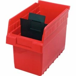 Bin Divider Label Tab DLT-6 - Price Pack of 6 -Containers & Organizers Sales Store QSB802 RD DIV DLT