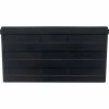 Quantum Storage Systems Quantam Storage Cross Divider for 24" Hulk Container QUS957, Black, Polyethylene - Pkg Qty 6