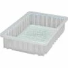 Global Industrial Clear-View Dividable Grid Container DG92035CL - 16-1/2 x 10-7/8 x 3-1/2 - Pkg Qty 12