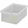 Global Industrial Clear-View Dividable Grid Container DG92060CL - 16-1/2 x 10-7/8 x 6 - Pkg Qty 8
