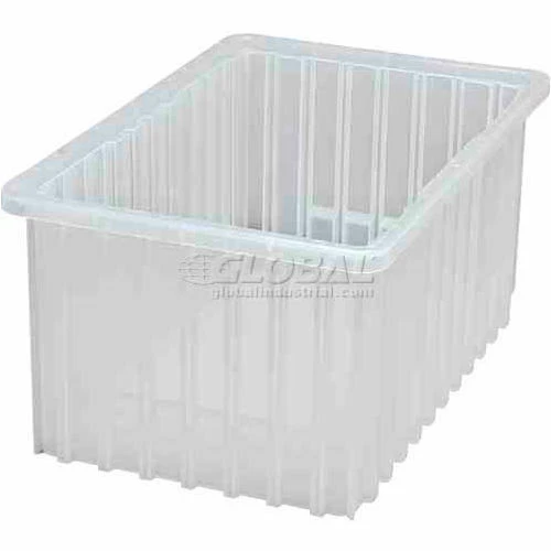 Global Industrial Clear-View Dividable Grid Container DG92080CL - 16-1/2 x 10-7/8 x 8 - Pkg Qty 8 1 Global Industrial Clear-View Dividable Grid Container DG92080CL - 16-1/2 x 10-7/8 x 8 - Pkg Qty 8
