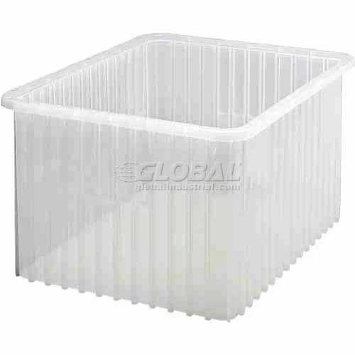 Global Industrial Clear-View Dividable Grid Container DG93120CL - 22-1/2 x 17-1/2 x 12 - Pkg Qty 3 1 Global Industrial Clear-View Dividable Grid Container DG93120CL - 22-1/2 x 17-1/2 x 12 - Pkg Qty 3