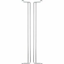 Quantum Storage Systems Quantum Storage One Hanger Pair for QMB565C, Chrome, Wire Mesh