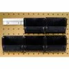Quantum Storage Systems Quantum HNS210 Hang & Stack Bins w/Two 12" Rails, Six Bins 4-1/8"W x 5-3/8"D x 3"H, Black