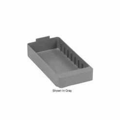 Quantum Storage Systems Quantum Super Tuff Euro Drawer QED401 - 5-9/16"W X 11-5/8"D X 2-5/8"H Blue - Pkg Qty 24