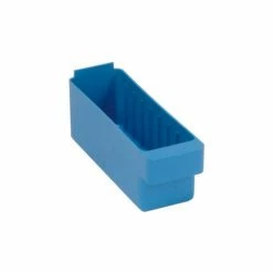 Quantum Storage Systems Quantum Super Tuff Euro Drawer QED501 - 3-3/4"W X 11-5/8"D X 4-5/8"H Blue - Pkg Qty 24