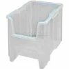 Quantum Storage Systems Quantum Heavy-Duty Giant Stacking Bin, 10-7/8"W x 17-1/2"D x 12-1/2"H, Clear - Pkg Qty 4
