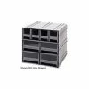 Quantum Storage Systems Quantum Interlocking Storage Cabinet QIC-4244 - 11-3/4"Wx11-3/8"Dx11"H - 8 Ivory Drawers
