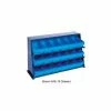 Quantum Storage Systems Quantum QPRHA-567 Bench rack 12"x36"x21" with 19 Blue Euro Drawers