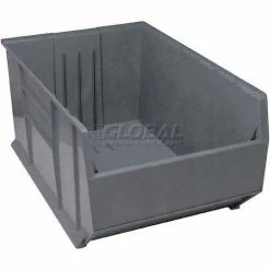 Quantum Storage Systems Quantum Plastic Rack Bin, 23-7/8"W x 41-7/8"D x 17-1/2"H , Gray -Containers & Organizers Sales Store QUN QRB246GY
