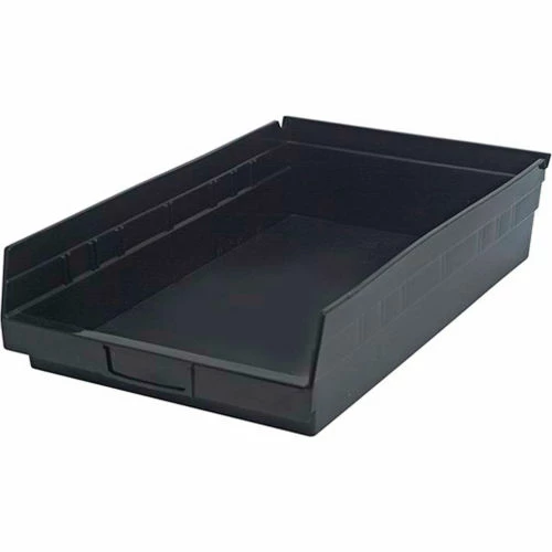 Quantum Storage Systems Quantum Conductive Shelf Bin QSB110CO - 11-1/8"W x 17-7/8"D x 4"H - Pkg Qty 8 1 Quantum Storage Systems Quantum Conductive Shelf Bin QSB110CO - 11-1/8"W x 17-7/8"D x 4"H - Pkg Qty 8