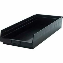 Quantum Storage Systems Quantum Conductive Shelf Bin QSB116CO - 11-1/8"W x 23-5/8"D x 4"H - Pkg Qty 6